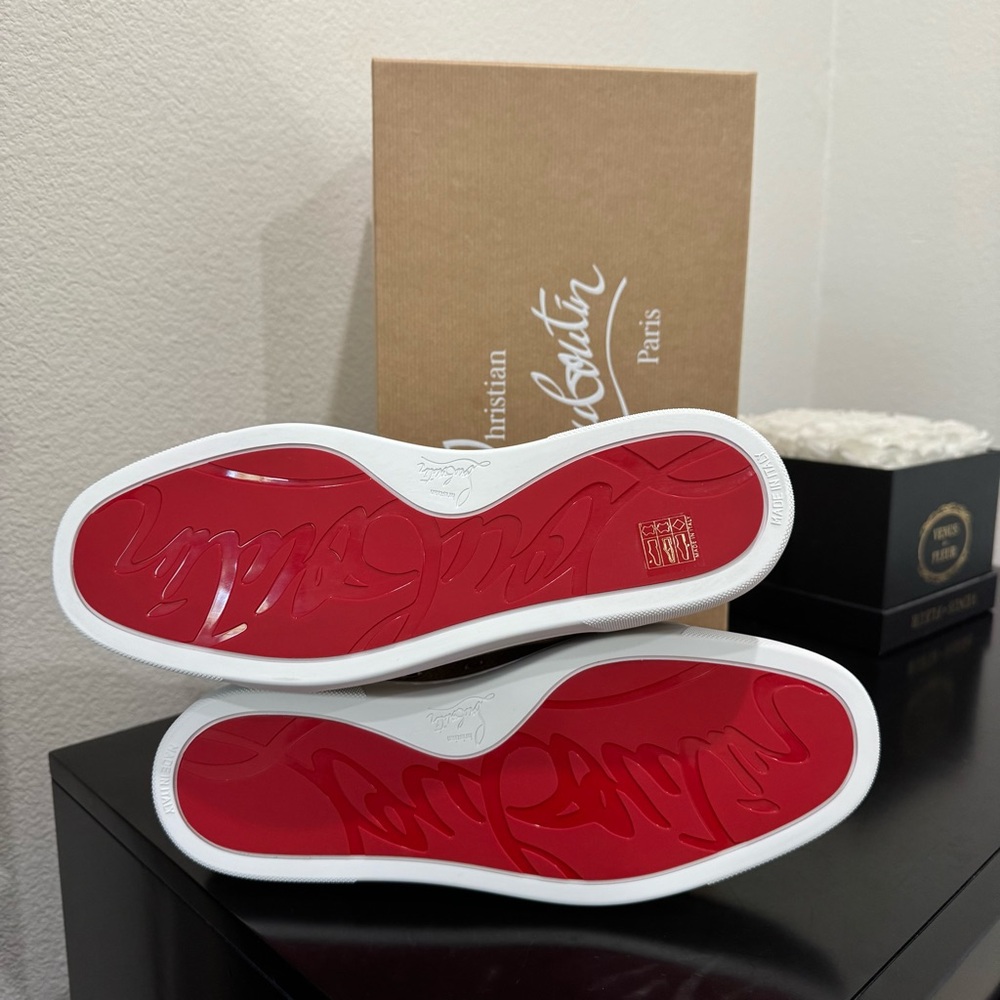 Christian Louboutin Rantulow Orlato Sneaker Cuoio Brown - Picture 7 of 7